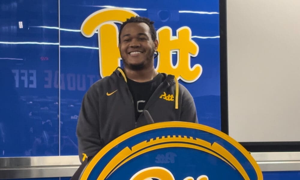 Pitt defensive tackle Nick James. PSN