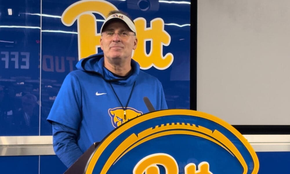 Pitt head coach Pat Narduzzi.