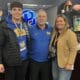 Pitt listed as a finalist for three-star edge rusher Ashton Blatt. Photo courtesy of Ashton Blatt's X account.