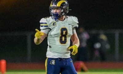 Mt. Lebanon linebacker Grayson Beck commits to Princeton. Photo courtesy of Grayson Beck.