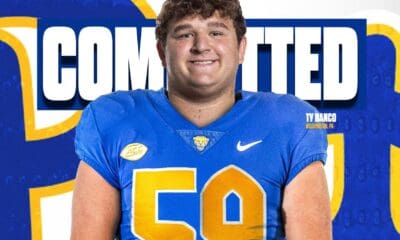 Pitt walk-on offensive lineman Ty Banco