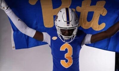 Pitt lands four-star wide receiver Jaydon Dunbar. Photo courtesy of Dunbar's Instagram account.