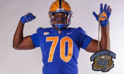 Pitt lands commitment from three-star offensive tackle Nicholas Howard. Photo courtesy of Nicholas Howard.