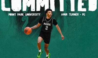 Moon 2025 point guard Amir Turner commits to Point Park