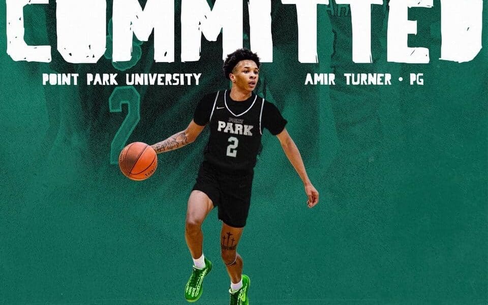 Moon 2025 point guard Amir Turner commits to Point Park