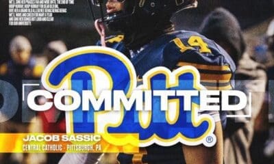 Pitt football adds Pittsburgh Central Catholic WR Jacob Sassic