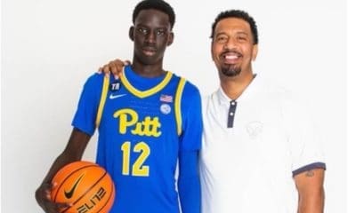 Alier Maluk visited Pitt while in high school.