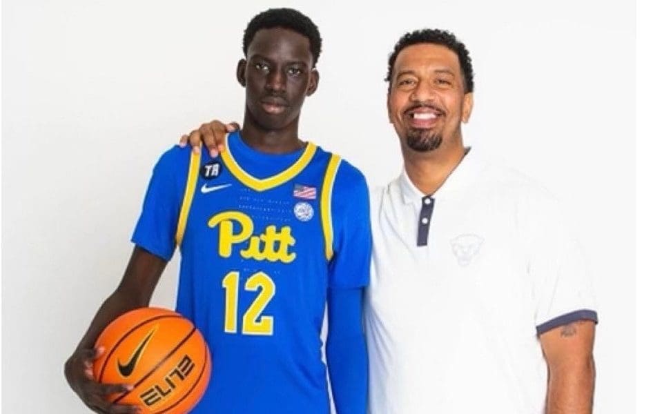 Alier Maluk visited Pitt while in high school.