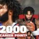 Duquesne Basketball star guard Dae Dae Grant scored his 2000th point with a 3-pointer against Rhode Island
