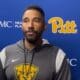 Pitt secondary coach Archie Collins.