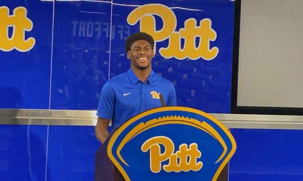 Pitt wide receiver Raphael Williams.