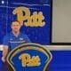 Pitt offensive coordinator Kade Bell.