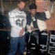 Rapper Drake wearing Pitt gear.