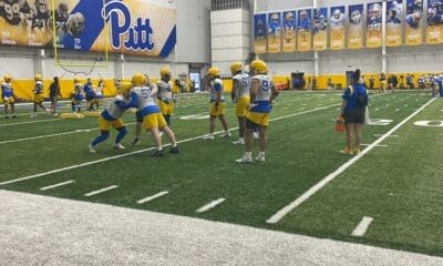 Pitt spring practice.