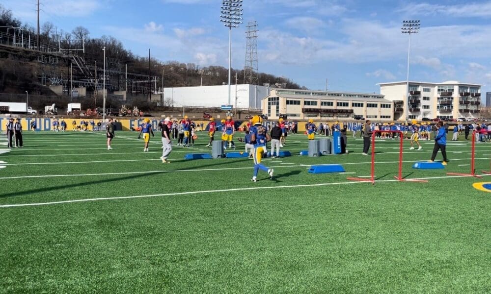 Pitt practice.