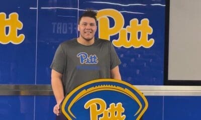 Pitt offensive lineman Branson Taylor.