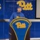 Pitt tight ends coach and special teams coordinator Jacob Bronowski.