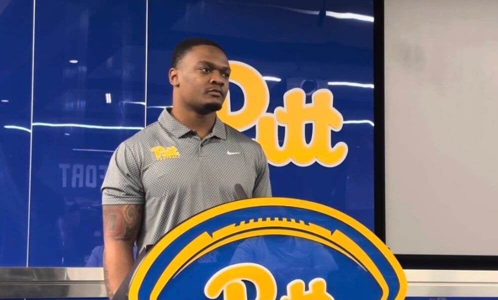 Pitt defensive end Blaine Spires