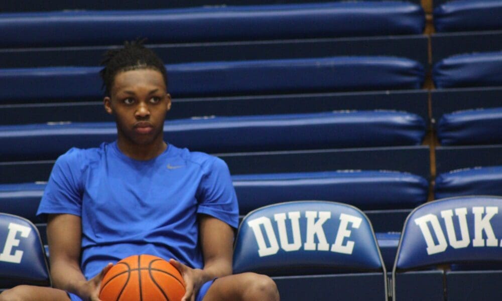 Carlton Bub Carrington Pitt @ Duke January 20, 2024 via George Michalowski
