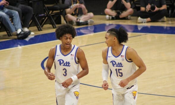 Pitt guards Jaland Lowe and Brandin "Beebah" Cummings