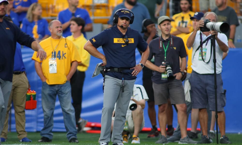 WVU head coach Neal Brown