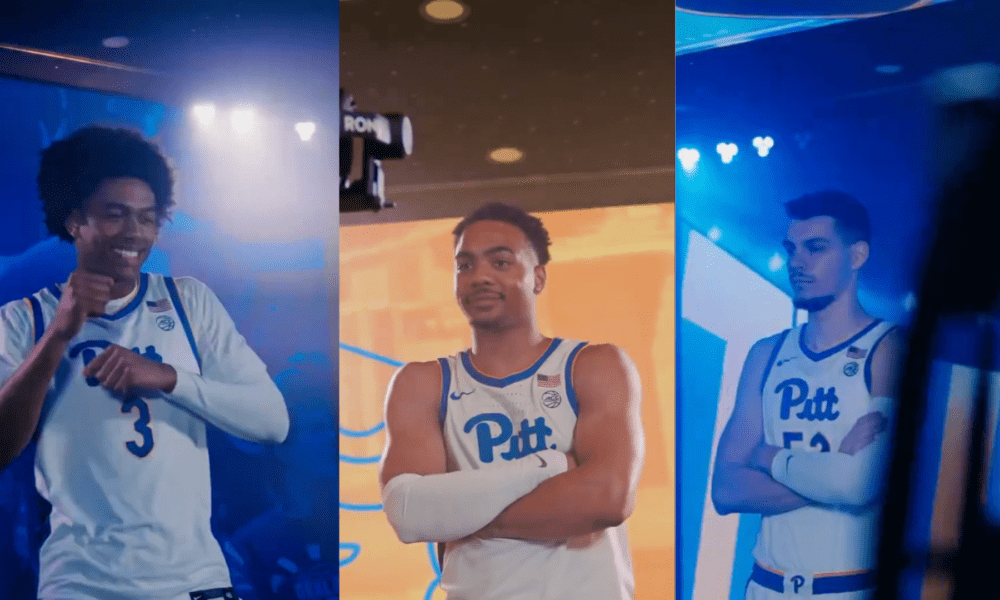 Pitt basketball's talented social media team used its platform to tease this upcoming season's intro video.