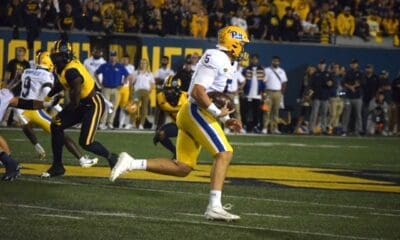 Pitt football quarterback Phil Jurkovec.