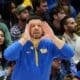 Pitt coach Jeff Capel calls out to his team as they played against Duke on Jan. 7, 2025, in Cameron Indoor Stadium in Durham, N.C. (Mitchell Northam / Pittsburgh Sports Now)