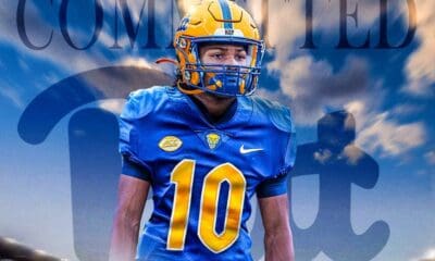 Pitt lands commitment from 2027 athlete Tyler Reid. Courtesy of Reid's X account.