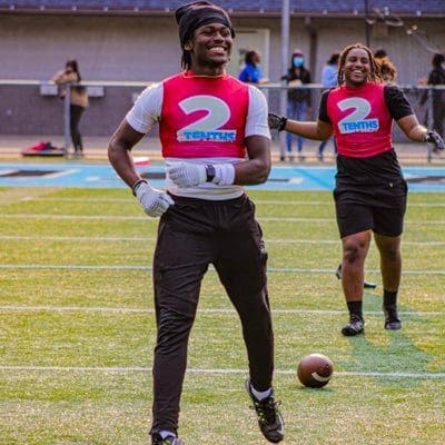 Steel Valley defensive back Da'Ron Barksdale.