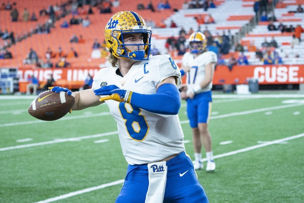 Former Pitt quarterback Kenny Pickett.