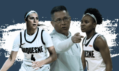 Duquesne women's basketball is off to a great start this year behind Dan Burt, Megan McConnell, and Jerni Kiaku.