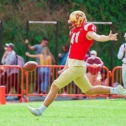 Pitt punting target Jack Culbreath.