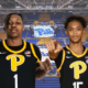 Pitt Basketball freshmen guard duo of Carlton Carrington and Jaland Lowe