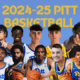 PITT BASKETBALL 2024-25 ROSTER, WITH HEIGHTS, NUMBERS, HOMETOWNS