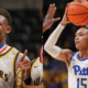 In CBS Sports' latest NBA Mock Draft, two names from Pittsburgh were included in the first round projection: Jaland Lowe and Adou Thiero.