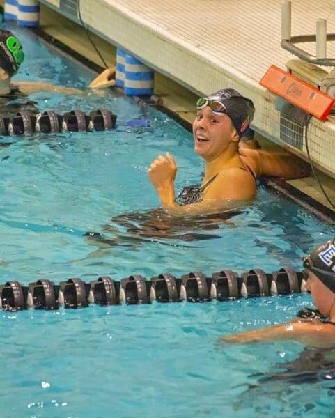 Duquesne swimmer Haley Scholer